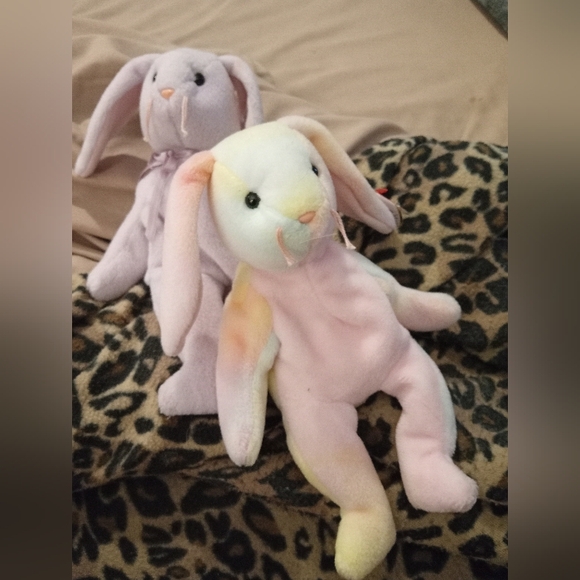 Ty Beanie Rabbit Bundle - Picture 1 of 5